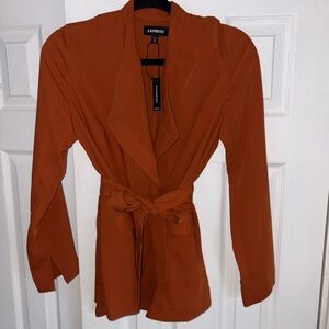 Express Tie Waist Blazer